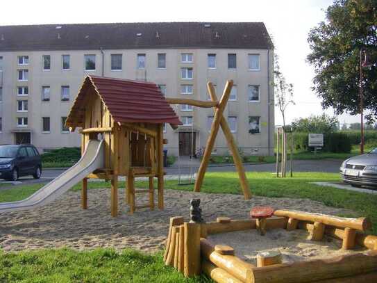 Ländlich idyllische 2,5-Raumwohnung mit bodengleicher Dusche.
