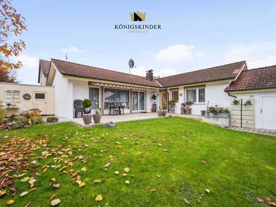 Ihr Traum vom Bungalow: Sanierte Oase in Warmbronn – Garten, Hobbyraum, Garage!