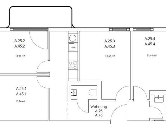 Zimmer Zimmer in der Nazarethkirchstraße 51 (Aufgang A)