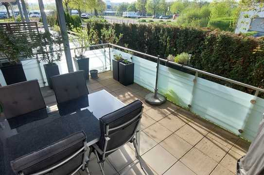 Stilvolle 4-Raum-EG-Wohnung mit gehobener Innenausstattung mit Balkon in Bietigheim-Bissingen