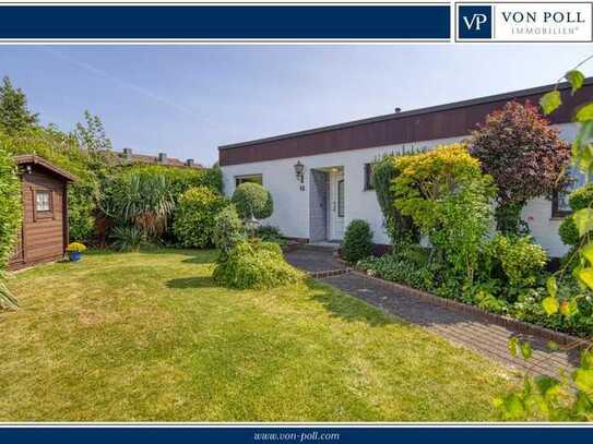 Freistehender Bungalow mit Garage und Sonnengarten in Pulheim