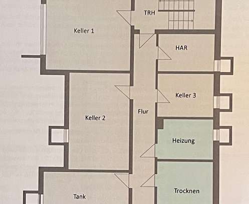 Schöne 4,5-Zimmer-Wohnung mit Balkon, Garten und Garage im Zentrum von Illertissen