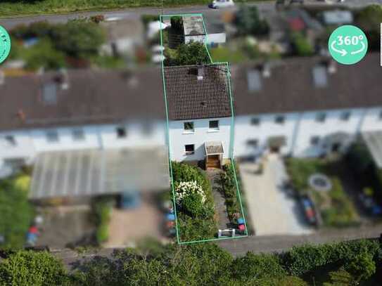 Reihenmittelhaus in toller Lage mit idyllischem eigenen Garten und Garage, Karlsruhe-Mühlburg