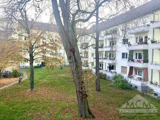 Helle und gut geschnittene Wohnung fußläufig zur unteren Berger Straße und City