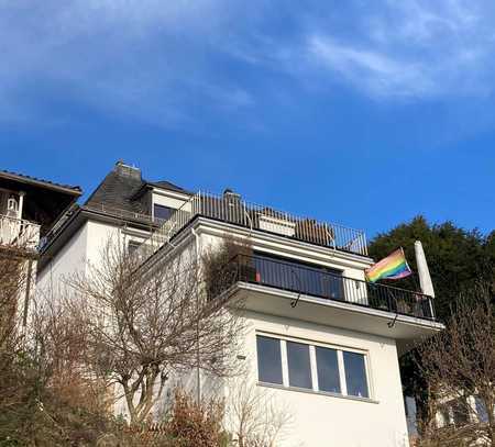 Hochwertiges 3-Parteienhaus mit besonderem Fernblick von den Dachterrassen