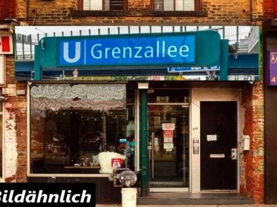 nahezu U-Bahnhof Grenzallee-Neuköllner Ortsteils Britz