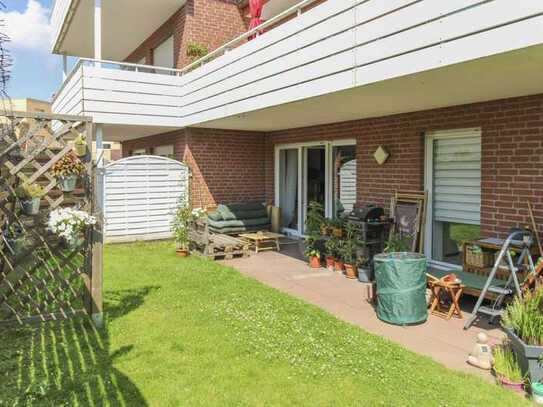 Gepflegt und bezugsfrei: 3-Zi.-Erdgeschosswohnung mit Terrasse für flexible Nutzung in Löhne