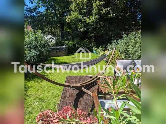 Tauschwohnung: Wohnung mit Garten gegen größere Wohnung/Haus in Frohnau+5km