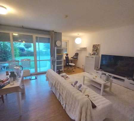 Kapitalanlage oder Eigennutzung? Schicke 2-Zimmer-Erdgeschoß-Wohnung mit Terrasse und TG-Platz!