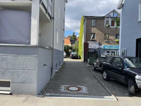 Stellplatz im Hinterhof