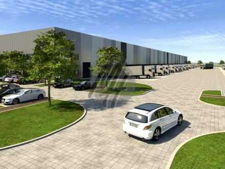 KEINE PROVISION ✓ NEUBAU ✓ AB 04-24 ✓ Lager-/Logistik (30.000 m²) & Büro-/Sozial (500 m²)
