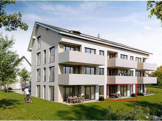 Stilvolle, sonnige 2,5-Raum-EG-Wohnung mit Terrasse und EBK in Mittelbiberach