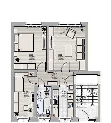 neu sanierte 3-Raum-Wohnung mit EBK zu vermieten