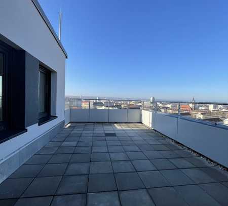 Wohnen über den Dächern der Stadt- große Penthouse- Wohnung