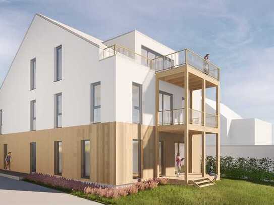 KfW 40 EE | Einzug 03/25 | Biobau | 5% AfA | Exklusive DG-Wohnung mit Terrasse & Panoramablick +++