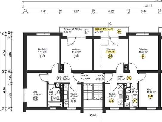 Geschmackvolle, gepflegte 3-Raum-Wohnung in Stadtbergen