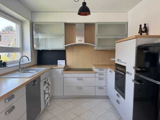 Lage, Lage,Lage! Tolle Maisonettewohnung mit Sonnenterrasse und Garage in der Kernstadt von Bretten