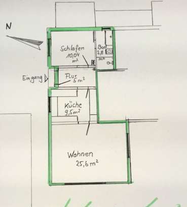 Helle 2-Zimmer-Wohnung in Daisendorf