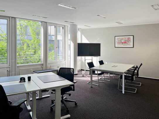 Privater Büroraum für 5 Personen in Regus Maximilianstrasse 35a