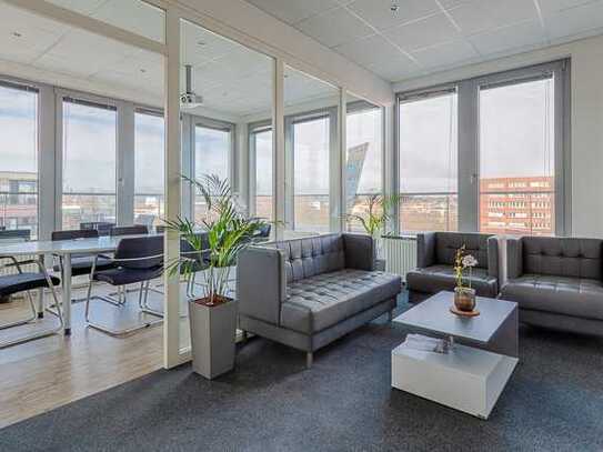 Büro mit Dachterrasse und traumhaften Blick auf das Planetarium - All-in-Miete