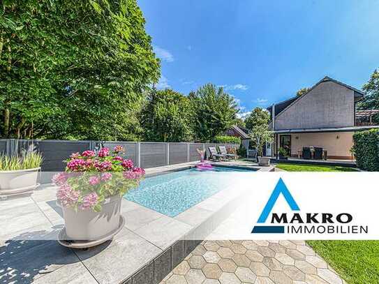 3D VIRTUAL TOUR - Top 3-Zi.-Eigentumswohnung mit Garten und Pool in Elmshorn