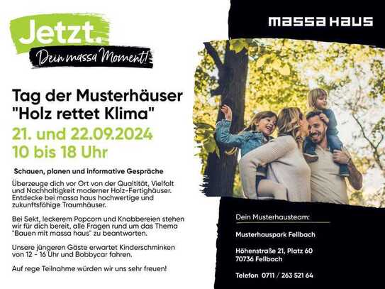 !! Tag der Musterhäuser !! Sa. 21.09 und So. 22.09 - von 11 bis 18 Uhr !! Vorbeikommen lohnt sich