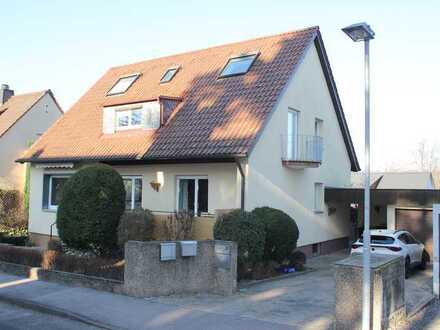 Lage, Lage, Lage + großzügiges Baufenster - Freist. 2-Fam.-Haus in HN-Ost mit Freisitz u. Garage