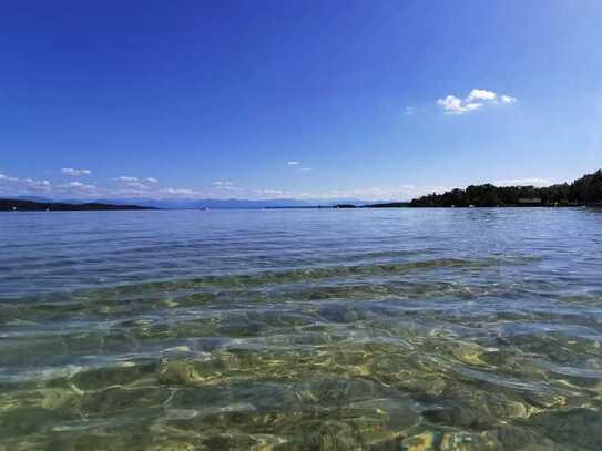 Ⓣraum vom Hausbau am Starnberger See? Mit eingeschränktem Seezugang, altem Baumbestand & Morgensonne