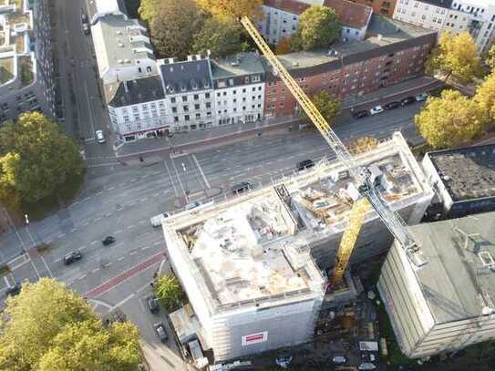 Gute Stube Altona: Traumhafte 3-Zimmer-Wohnung mit Dachterrasse in Südausrichtung