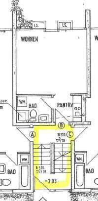 Möblierte 1-Raum-EG-Wohnung mit Balkon und Einbauküche in Göttingen