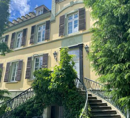 WOHNEN IM SCHLOSS! Romantische Dachgeschosswohnung über 2 Etagen mit Balkon