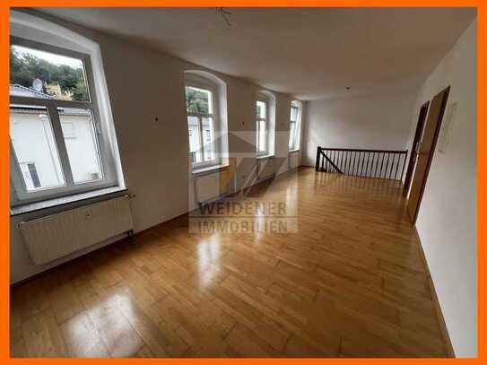 Schöne 2,5 Raum Maisonette-Whg. mit EBK, Balkon, Wanne und Dusche in Gera-Debschwitz!