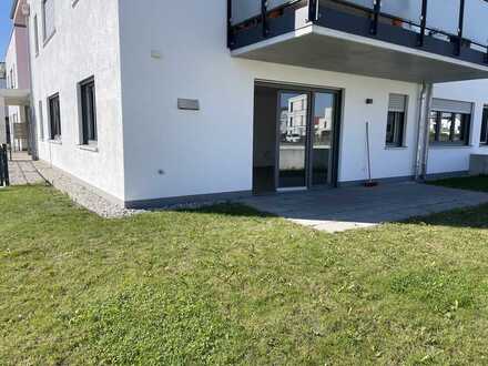 Neuwertig 2 Zi.-Wohnung - 14m2 Terrasse - Friedrichshofen Neubaugebiet Steigerwaldstrasse