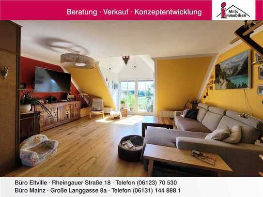 Moderne Maisonette-Wohnung mit Balkon und traumhaftem Ausblick in guter Lage von
Rüsselsheim-