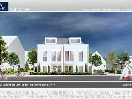 Neubau von 4 Doppelhaushälften / Nur noch zwei Häuser frei
