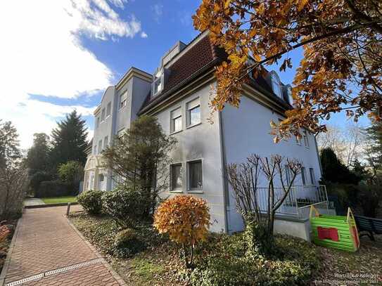 vermietete 3-Zimmer-Wohnung in Villenarchitektur