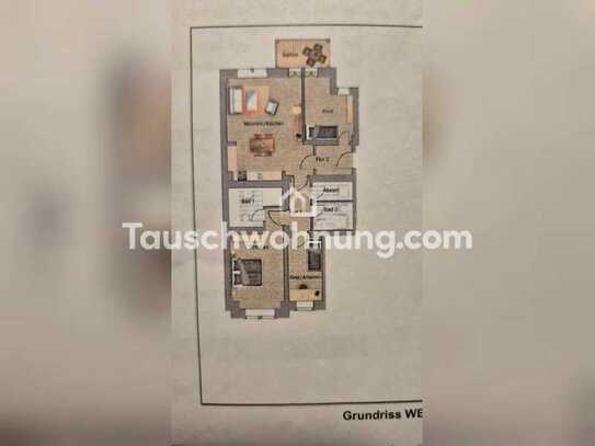 Tauschwohnung: Top 4 Zimmer-Wohnung mit EBK und Blick auf Frauenkriche
