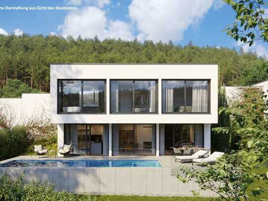 Exquisite Architekten-Villa mit Weitblick in traumhafter Lage. Provisionsfrei!