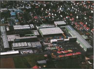 Büros und Freiflächen im Industriepark Gründau