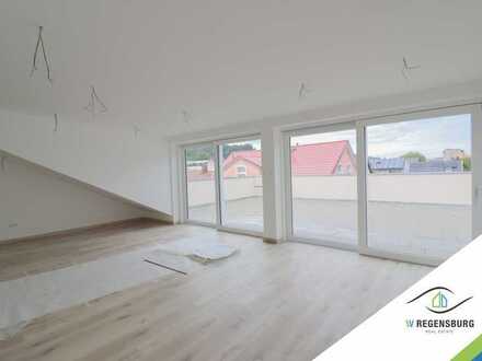 Luxus Dachgeschoss-Wohnung mit großer Dachterrasse