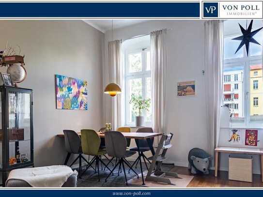 Elegante 3-Zimmerwohnung im beliebten Prenzlauer Berg - Belle-Étage-Wohnung im historischen Altbaust