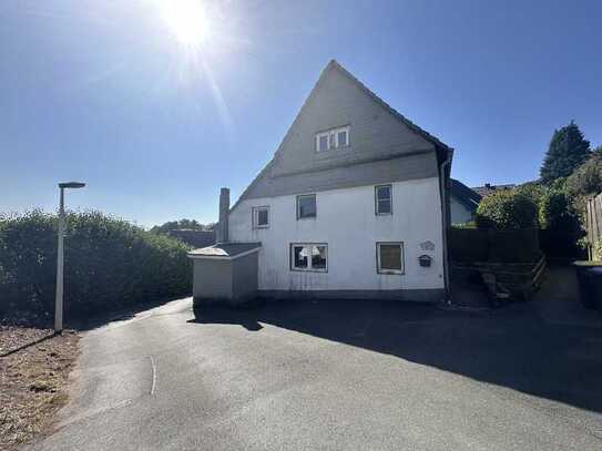 JA, zum sanierungsbedürftigen Haus mit Freizeitgrundstück im Landschaftsschutz in Solingen-Gräfrath!