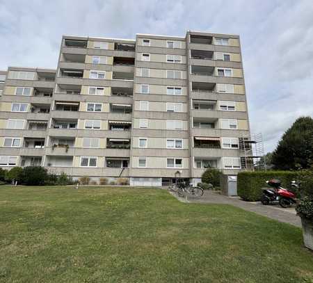 Teilsanierte ruhig gelegene 3-Zimmer-Wohnung mit Kellerteil