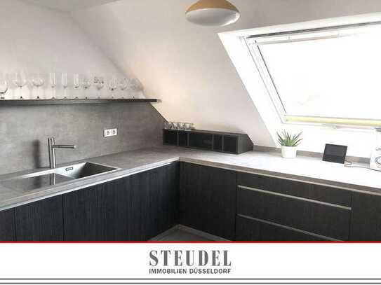 !1. Rheinlage Kaiserswerth! - Moderne 4 Zimmer-Maisonette-Whng. mit traumhafter Dachterrasse!