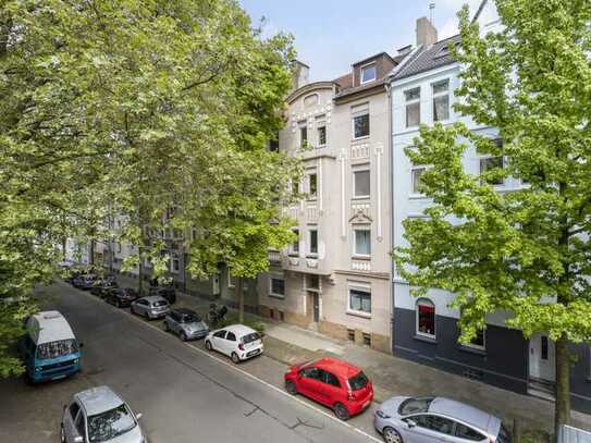 Exklusive, modernisierte 1-Zimmer-Wohnung mit Balkon in Dortmund