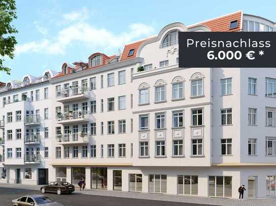 Preisnachlass sichern auf vermietete Erdgeschosswohnung mit Terrasse in schönem Altbau