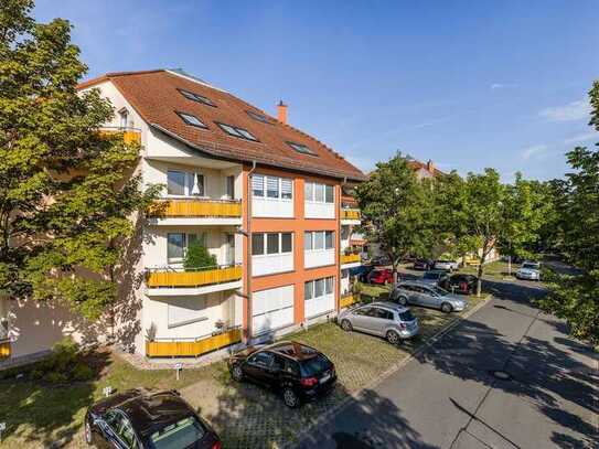 Ruhig gelegene 2-Zimmer-EG-Wohnung mit Balkon