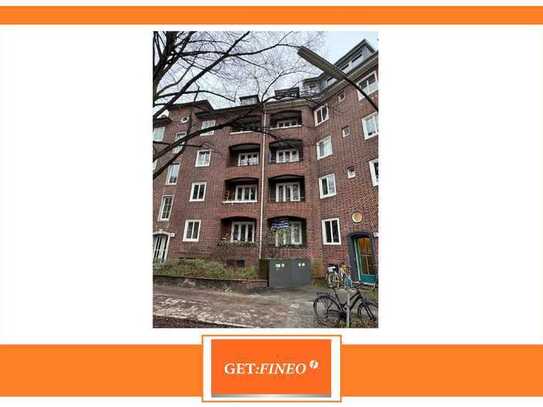 gut vermietete 1 ZKB-Wohnung zur Kapitalanlage, Hamburg, Barmbek-Nord