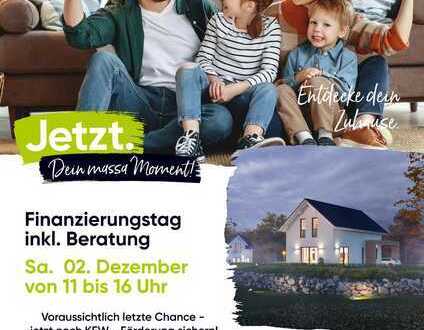Finanzierungstag am Samstag, den 2. Dezember von 11-16 Uhr in 35457 Lollar Auweg Ecke Pfingstweide