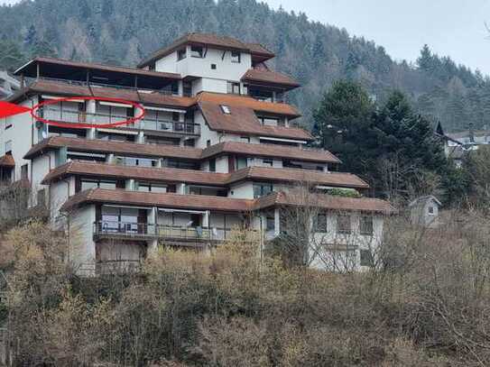 Sonnige 2,5-Zimmer-Terrassenwohnung mit EBK in Alpirsbach